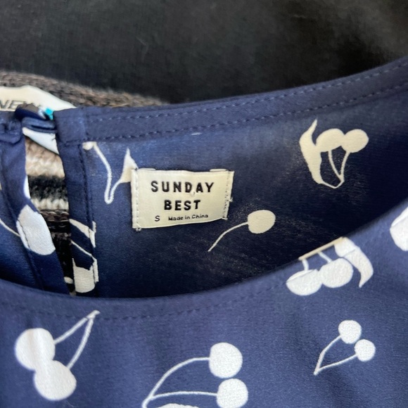 Sunday Best Josephine Cherry Blouse - Picture 4 of 4